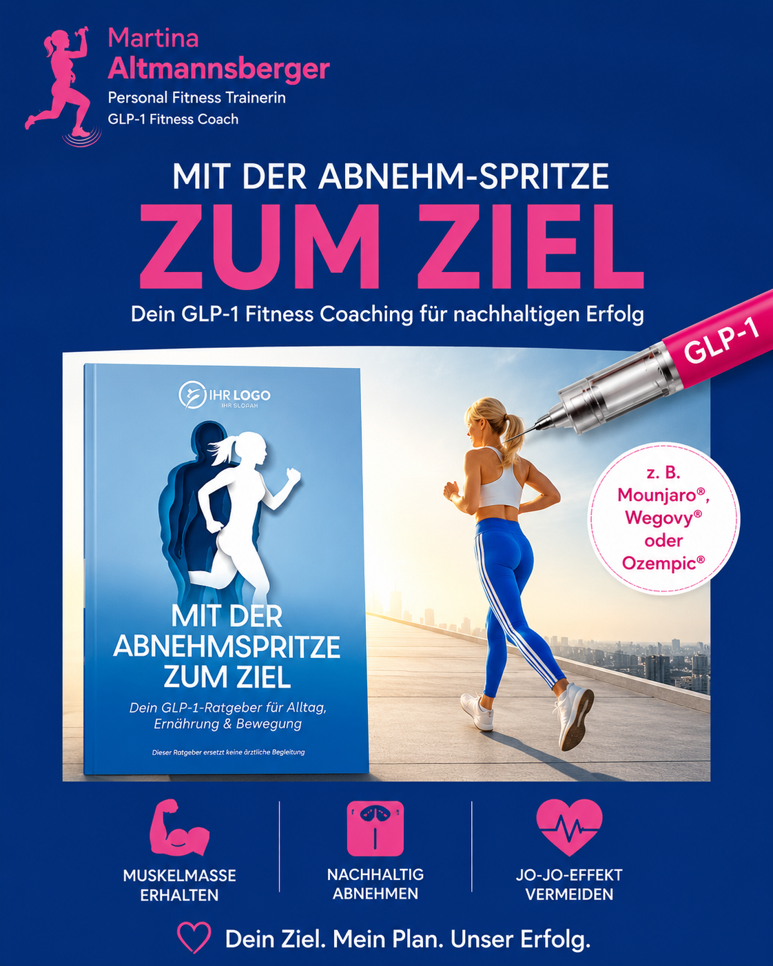 Abnehmspritze und GLP-1 Therapie: Fitness- und Ernährungsbegleitung für gesunden Gewichtsverlust, Muskelerhalt und langfristigen Erfolg
